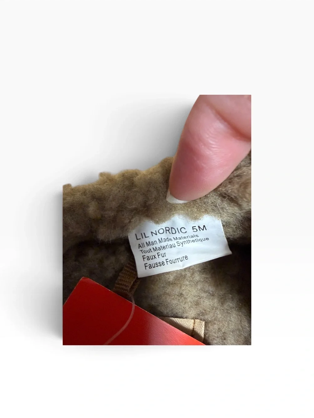 Deer Stags Slipperooz Lil Nordic Slippers Size 5M Brown Faux Fur Indoor Outdoor